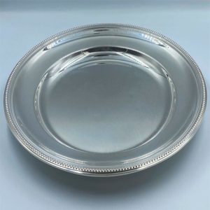 Christofle Travessa Circular Perles. 35cm